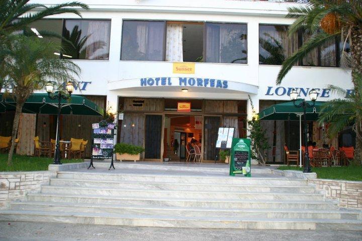 Morfeas Hotel Kávos Exterior foto